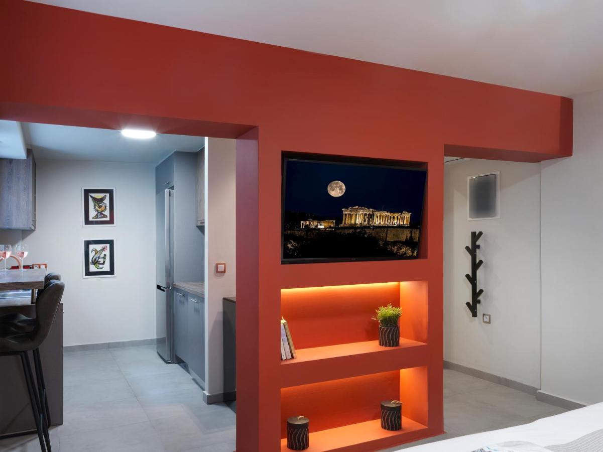 Cozy Comfy Studio. A Nest For 2 In Lively Koukaki. Lejlighed Athen Eksteriør billede